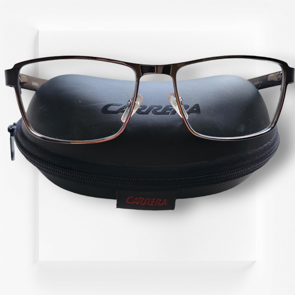 CARRERA CA5504 BXG Eyeglasses Frame Gunmetal/Brown